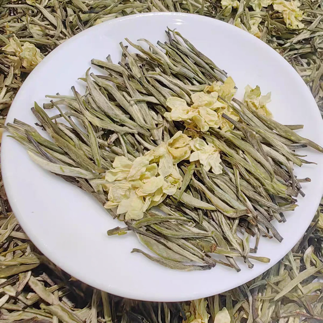 2025茉莉针王莲芯级茉莉针王12窨一炒川派茉莉炒香花香足耐泡