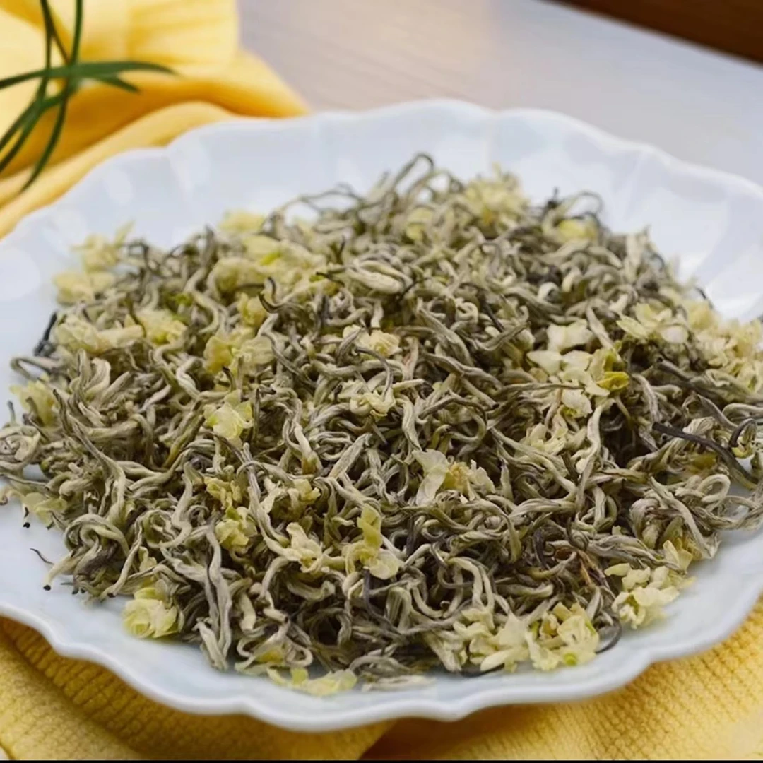 2024新茶甘露宫廷飘雪12窨一炒明前头春头采手工制作滋味鲜甘甜