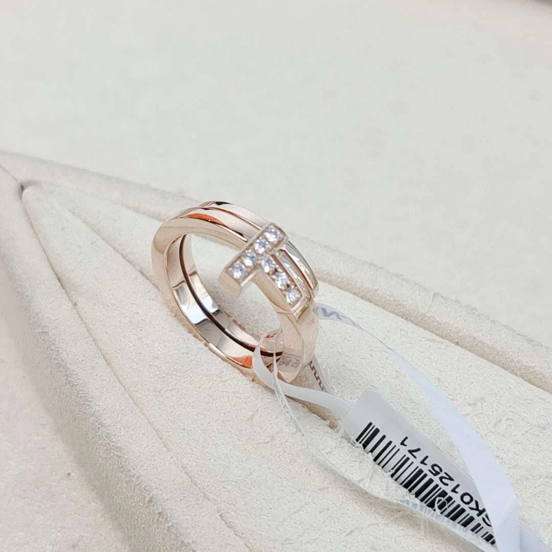 99新 蒂芙尼 安洁利严选微笑系列/SK0125171 戒指