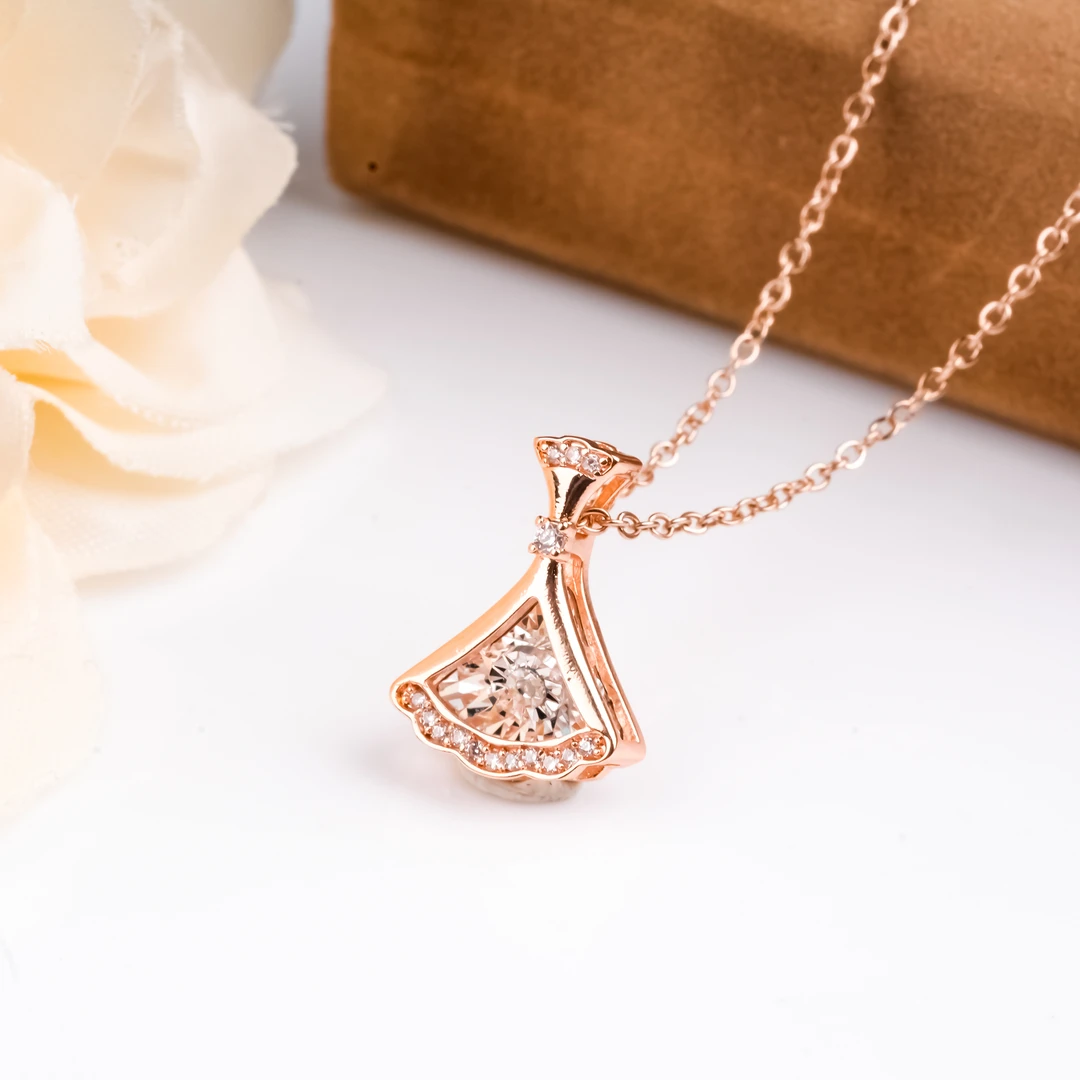 云云宠粉-钻石链高端设计款百搭轻奢简约金色时尚（多样性发货）