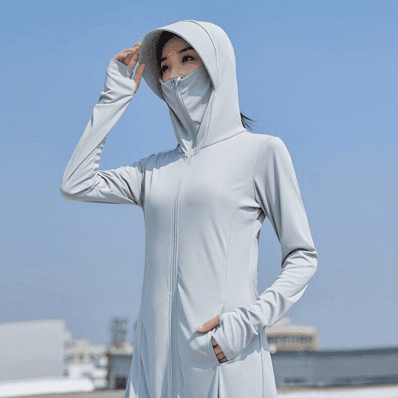 蕉下森林男女防晒衣百搭连帽夏日户外防护轻薄外套冰丝防晒服E2