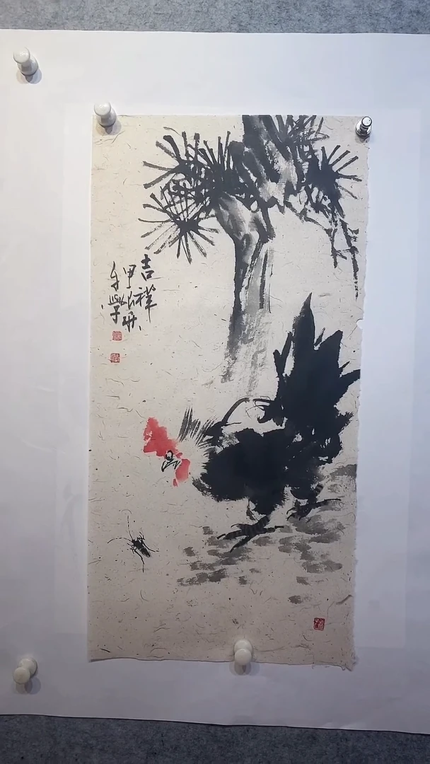 【闪购商品】绘画张自学水墨画44