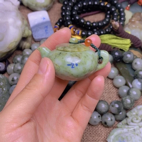 独山玉手链未镶嵌