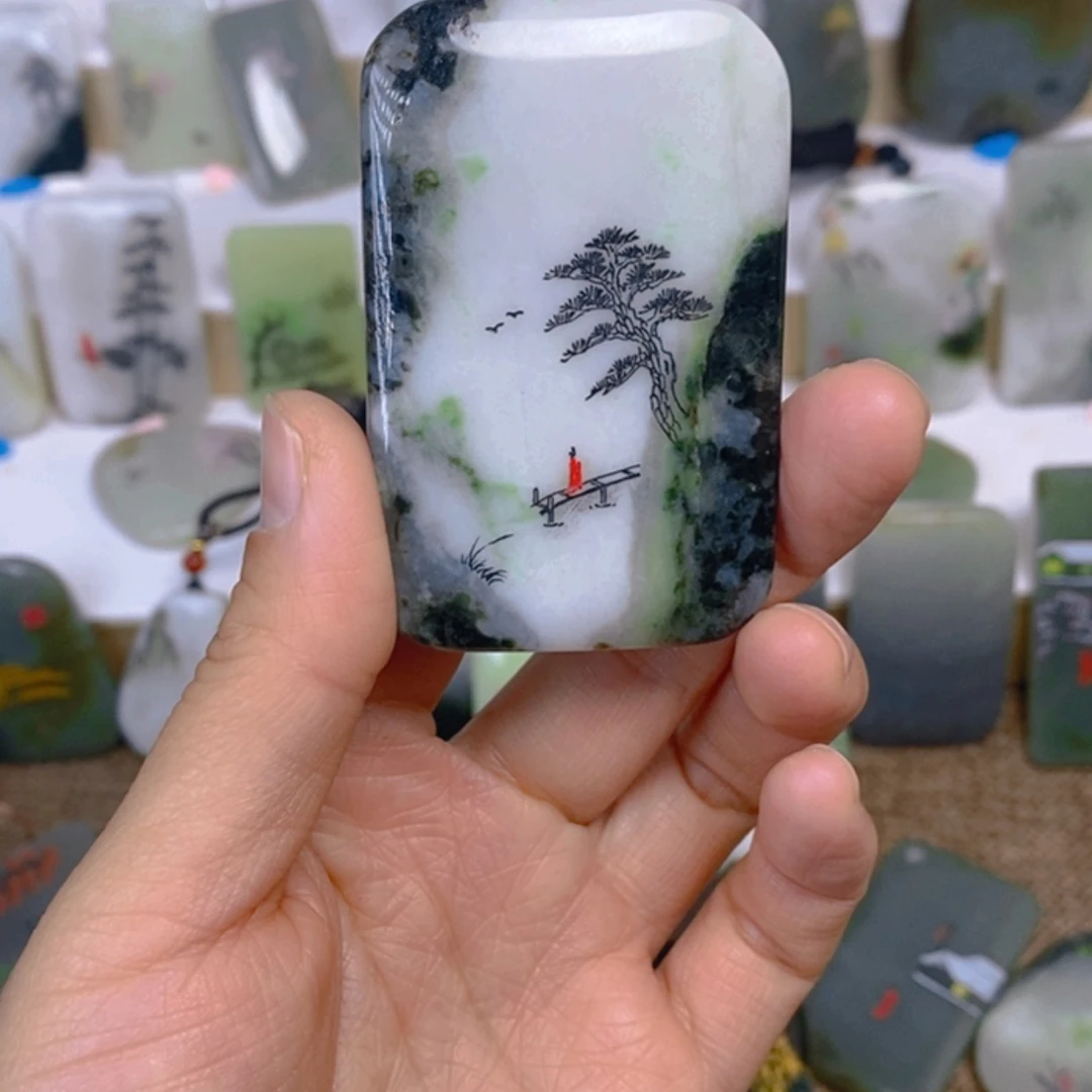 【闪购商品】独山玉颈饰未镶嵌