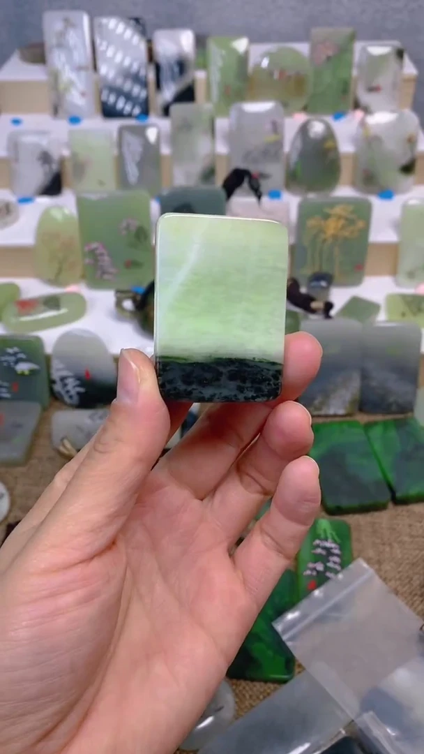 【闪购商品】独山玉颈饰未镶嵌11