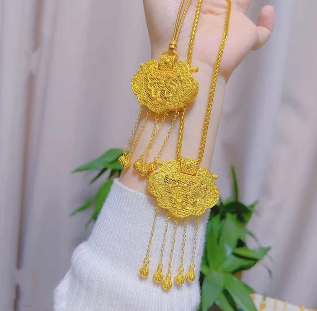 铜合金吊坠 SL108丨新中式国潮风/手工华贵轻奢天子门生吊坠