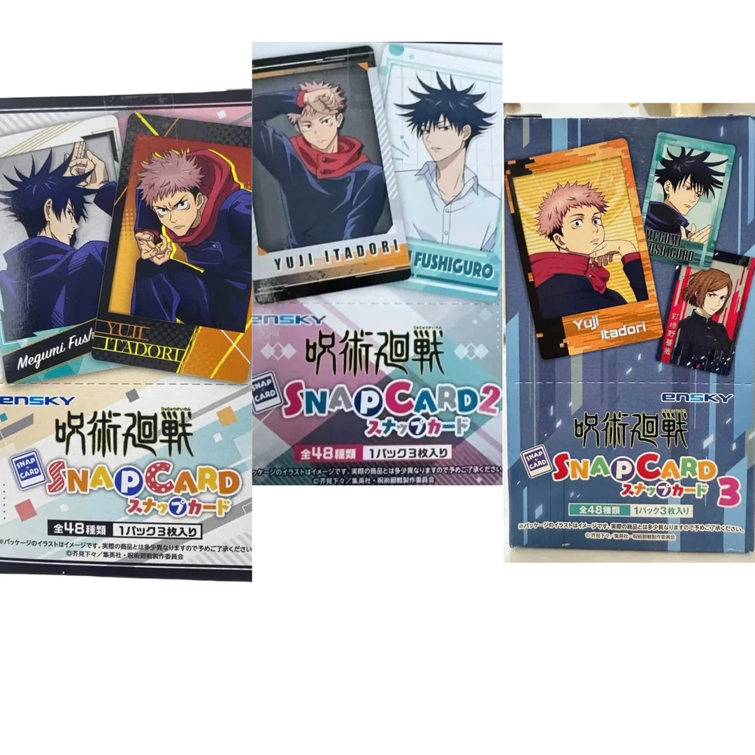 【咒术回战】场面写拍立得相卡 抓拍相卡 一包3张收藏卡日谷代拆