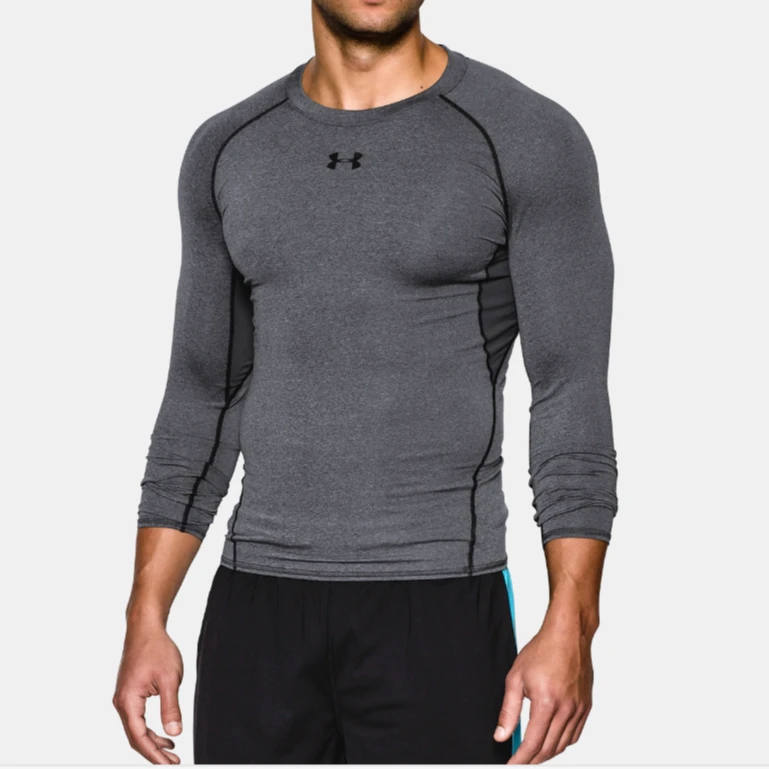 【直播福利】安德玛男UA HeatGear® Armour长袖强力伸缩运动1257471
