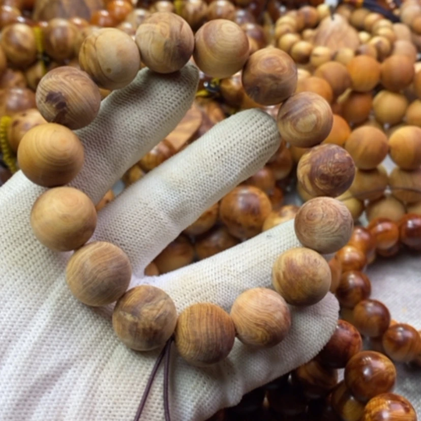 【闪购商品】柏木（崖柏）手串/手链哈*1.5多宝珠