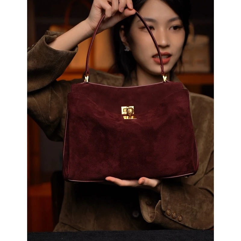 LEATHER BAG STUDIO 原创高定“托特”真皮包-H1239