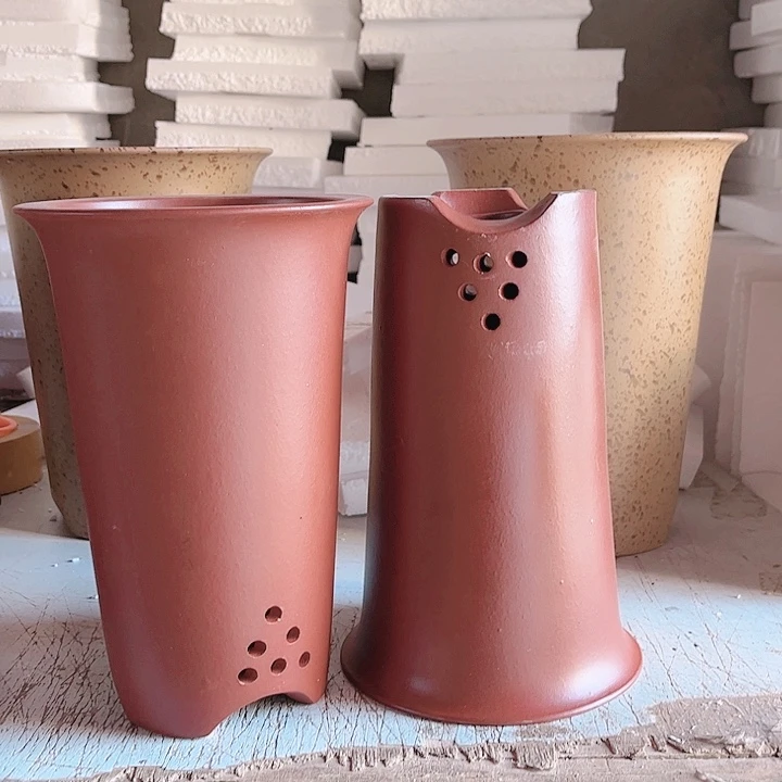 紫砂宜兴紫砂花盆