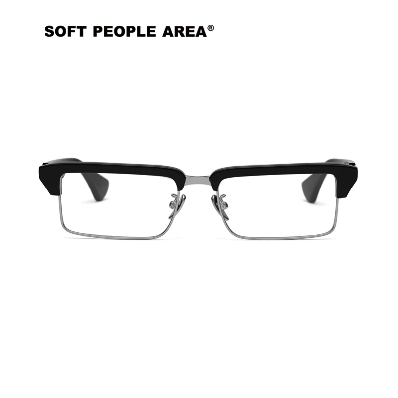 SOFT PEOPLE AREA ChuckBass 波士顿框型板材太阳镜眼镜