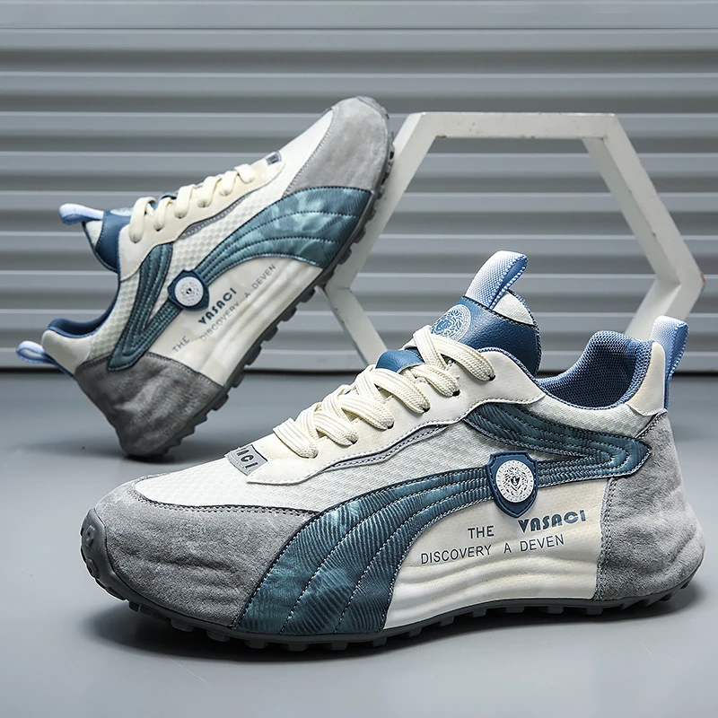 夏季新款网面透气百搭男士休闲包底鞋8896