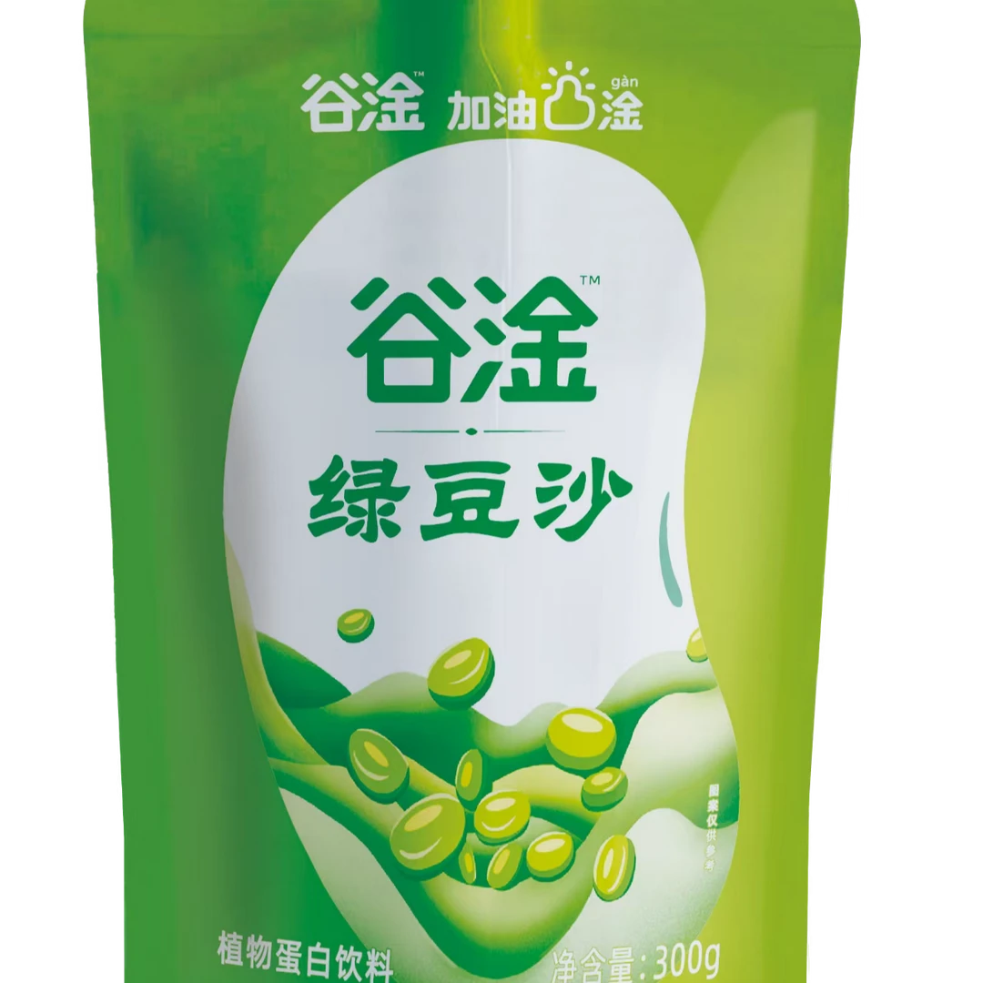 【新店福利品包邮】谷淦绿豆沙植物蛋白饮料多口味搭配300mlX9袋