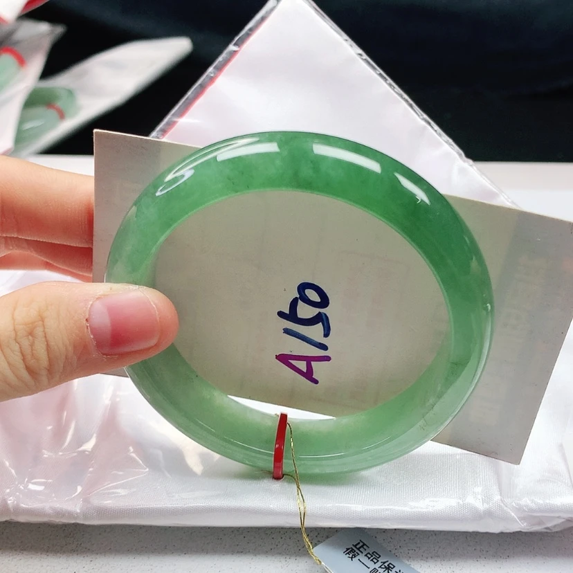 【闪购商品】翡翠手镯未镶嵌天然缅甸a货手镯56