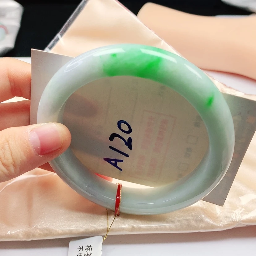 【闪购商品】翡翠手镯未镶嵌天然缅甸a货手镯60