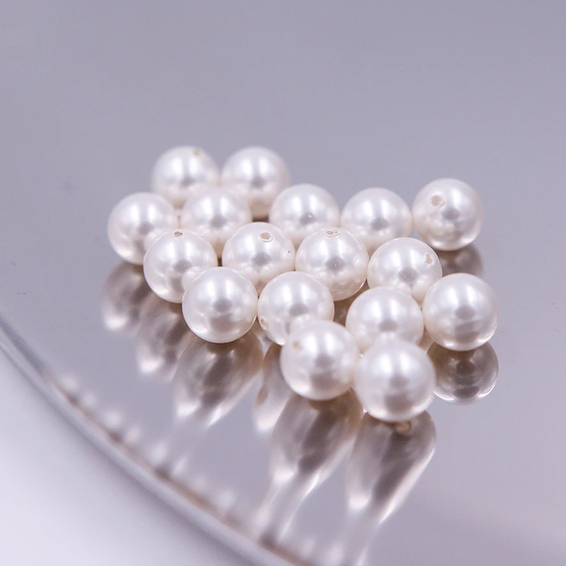 正宫【施家】同款美甲通孔珍珠DIY饰品指甲装饰材料