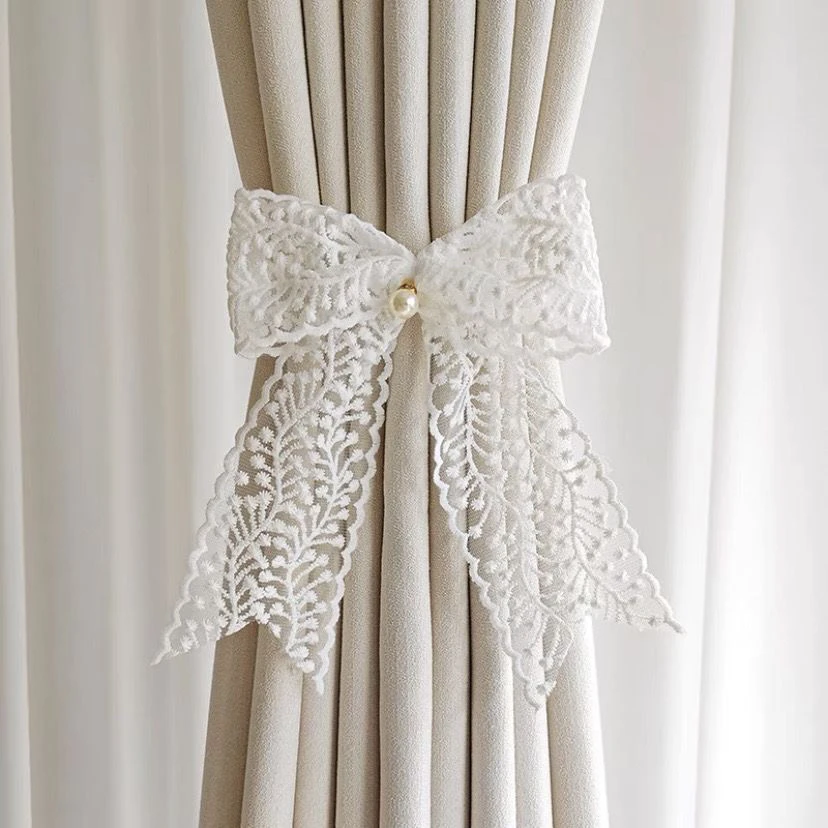 新款蝴蝶结绑带窗帘绑带