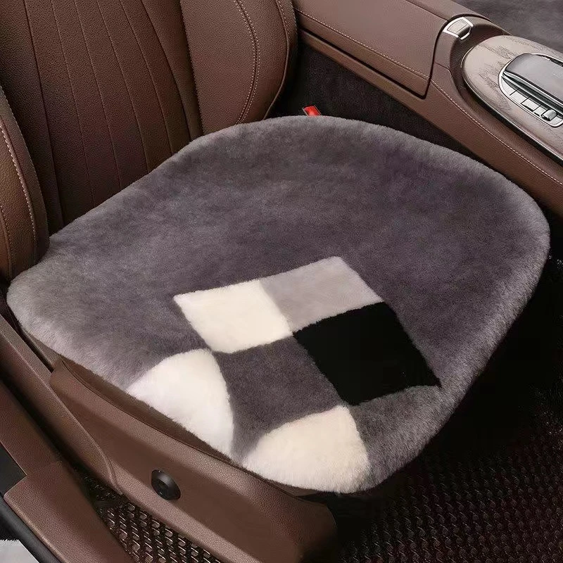 纯羊毛坐垫冬季汽车坐垫