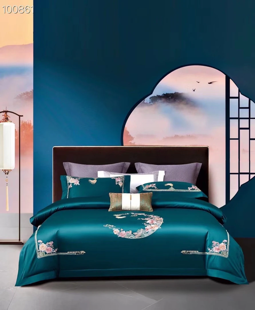 丽丽优选新品！高端轻奢重工四件套