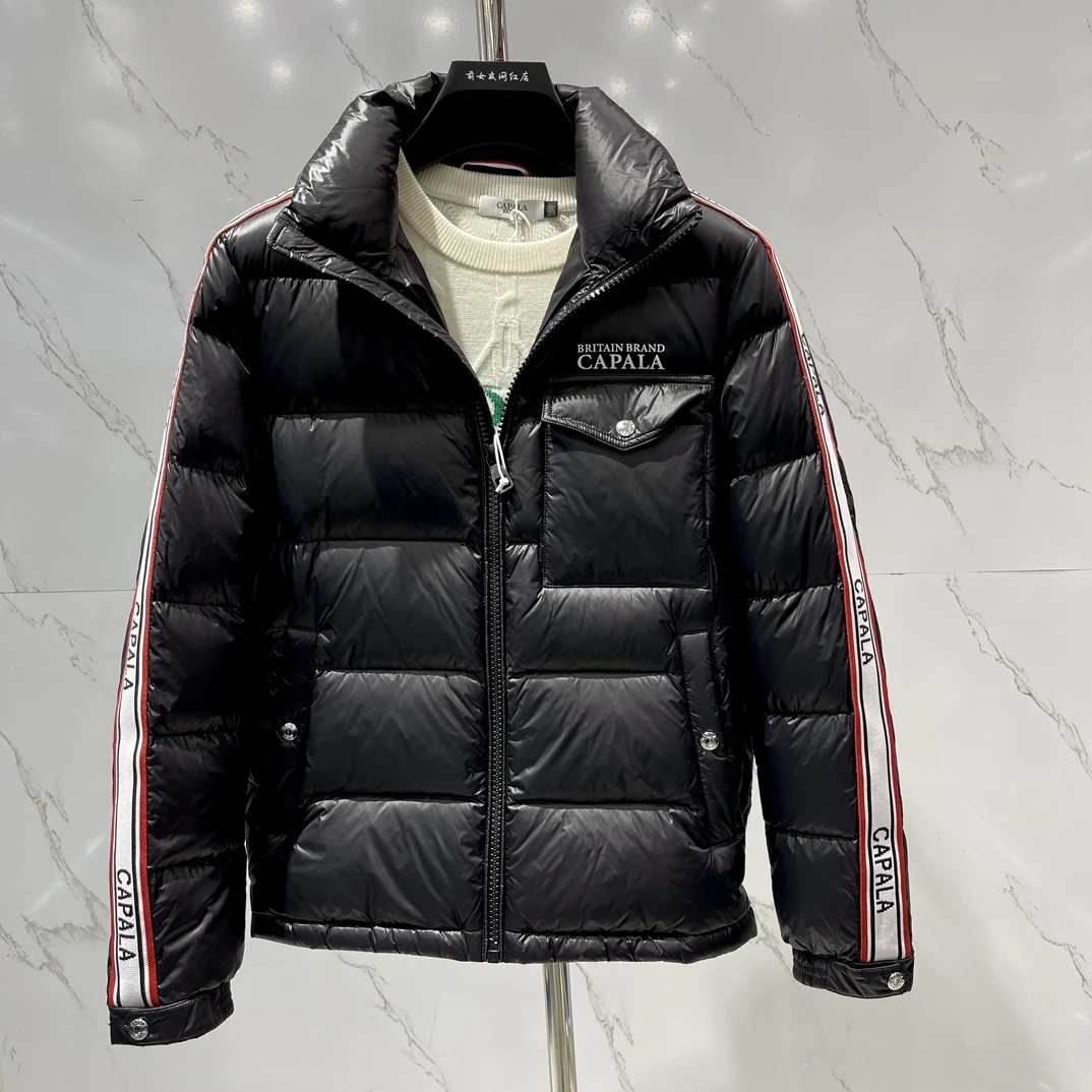 【卡珀拉羽绒服】24新款羽绒服潮流休闲百搭轻奢保暖男款时尚冬季