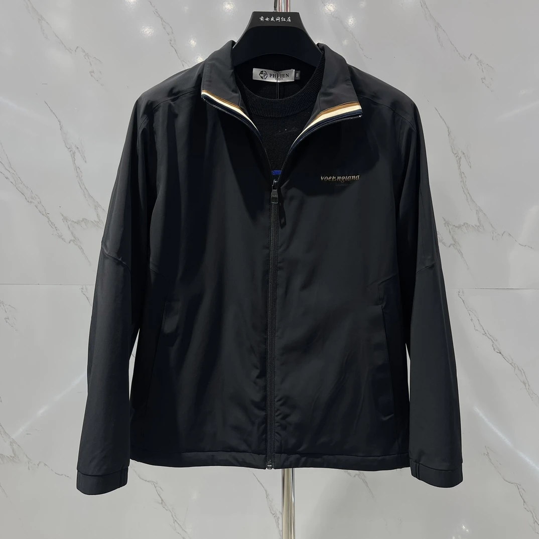 【高端外套】24年新款时尚休闲百搭男士休闲运动夹克秋冬潮流外套