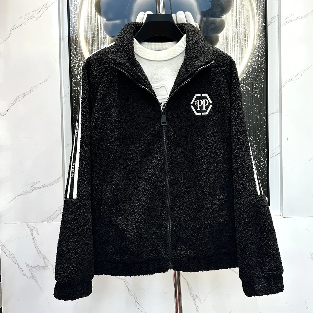 【PP外套】24年新款男士秋冬高品质修身潮流休闲针织外套百搭情侣