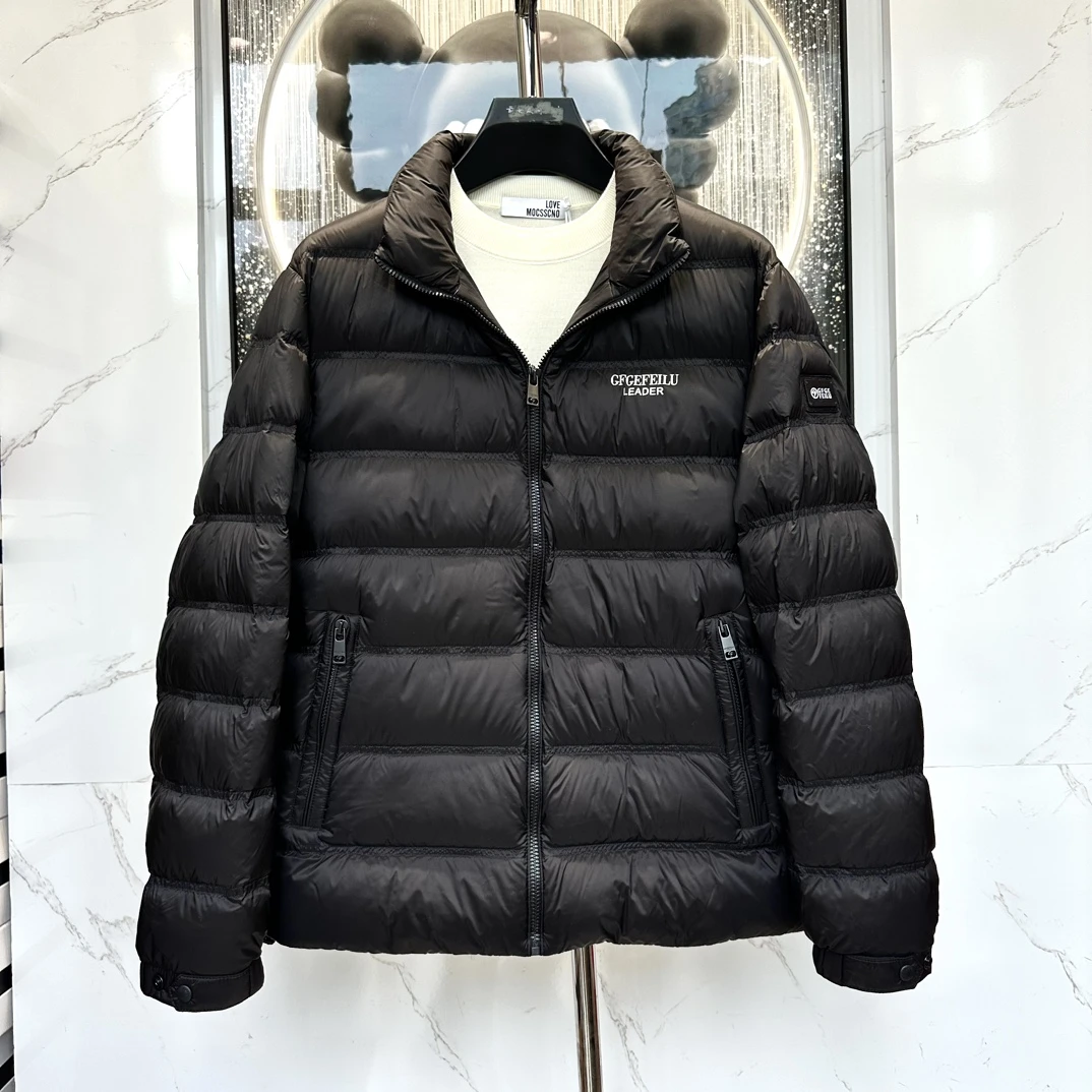【GF羽绒服】冬季新款潮流休闲男士轻奢羽绒时尚保暖商务百搭加厚