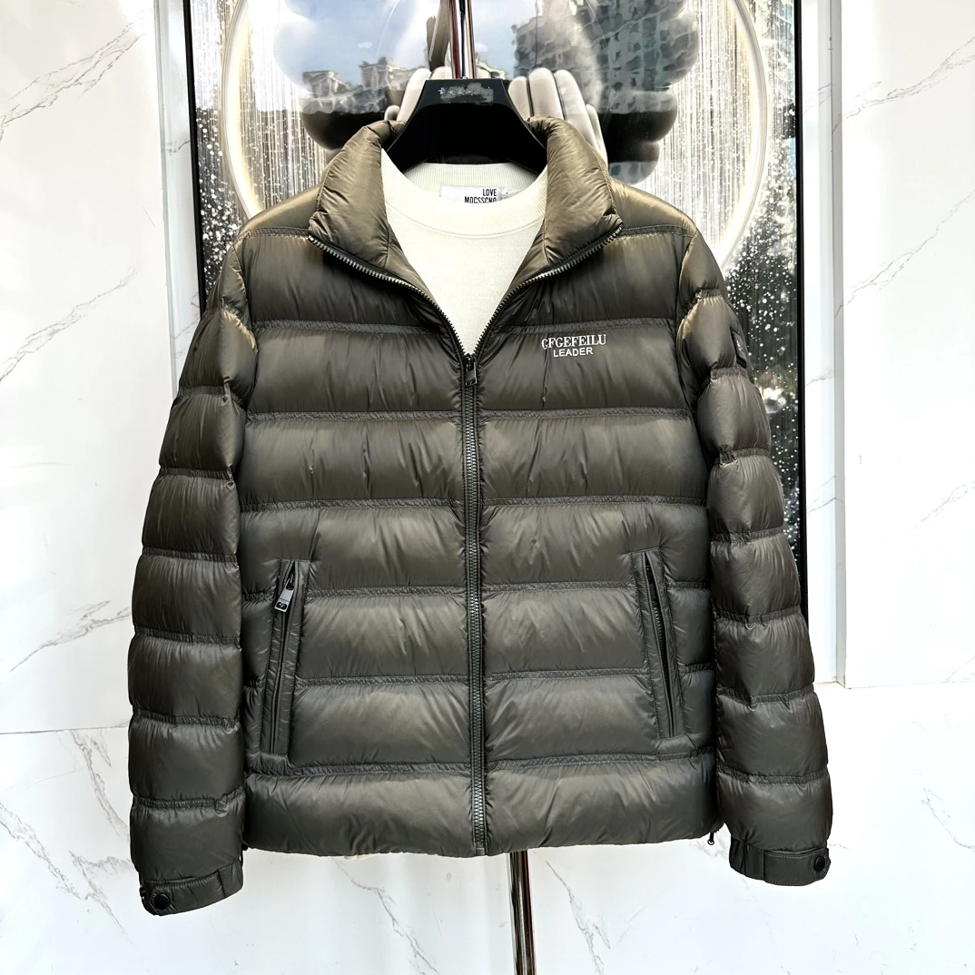 【GF羽绒服】冬季新款潮流休闲男士轻奢羽绒时尚保暖商务百搭加厚