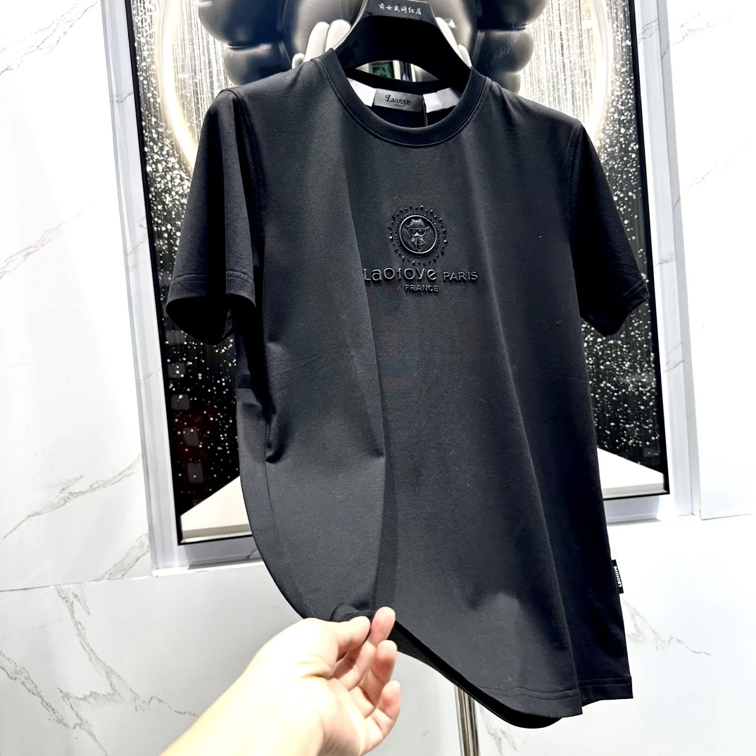 【爷短袖】新款潮流休闲时尚男士半袖圆领百搭男款春夏户外透气2351