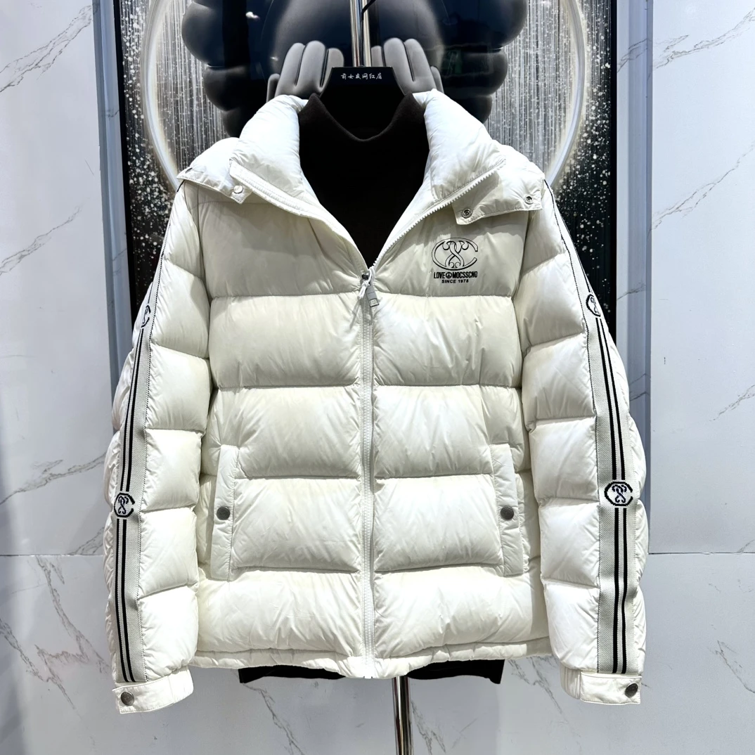 【曼斯凯奴羽绒服】冬季新款潮流休闲男士轻奢羽绒时尚保暖商务织带