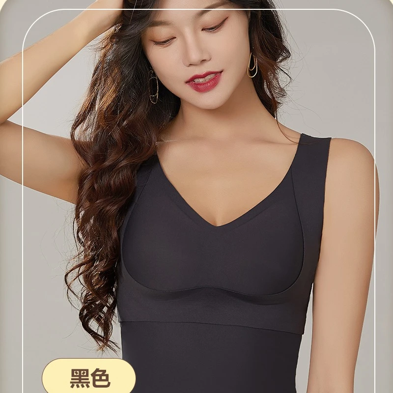 52248 和后品牌 运动运动打底美背女士夏季免穿舒适薄款