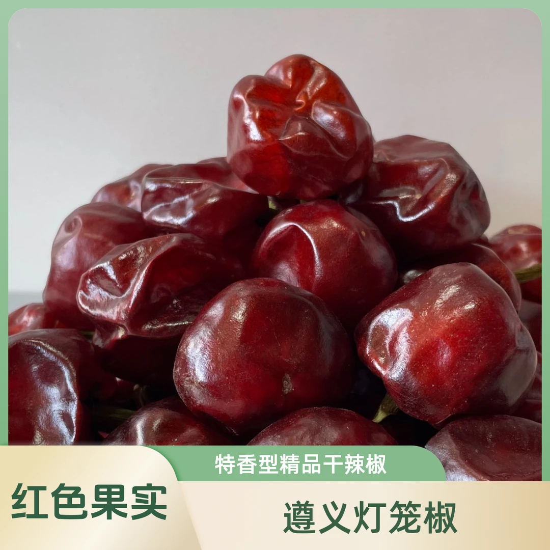 精选贵州遵义灯笼椒干辣椒微辣特香型原产地种植2024新货带把散装
