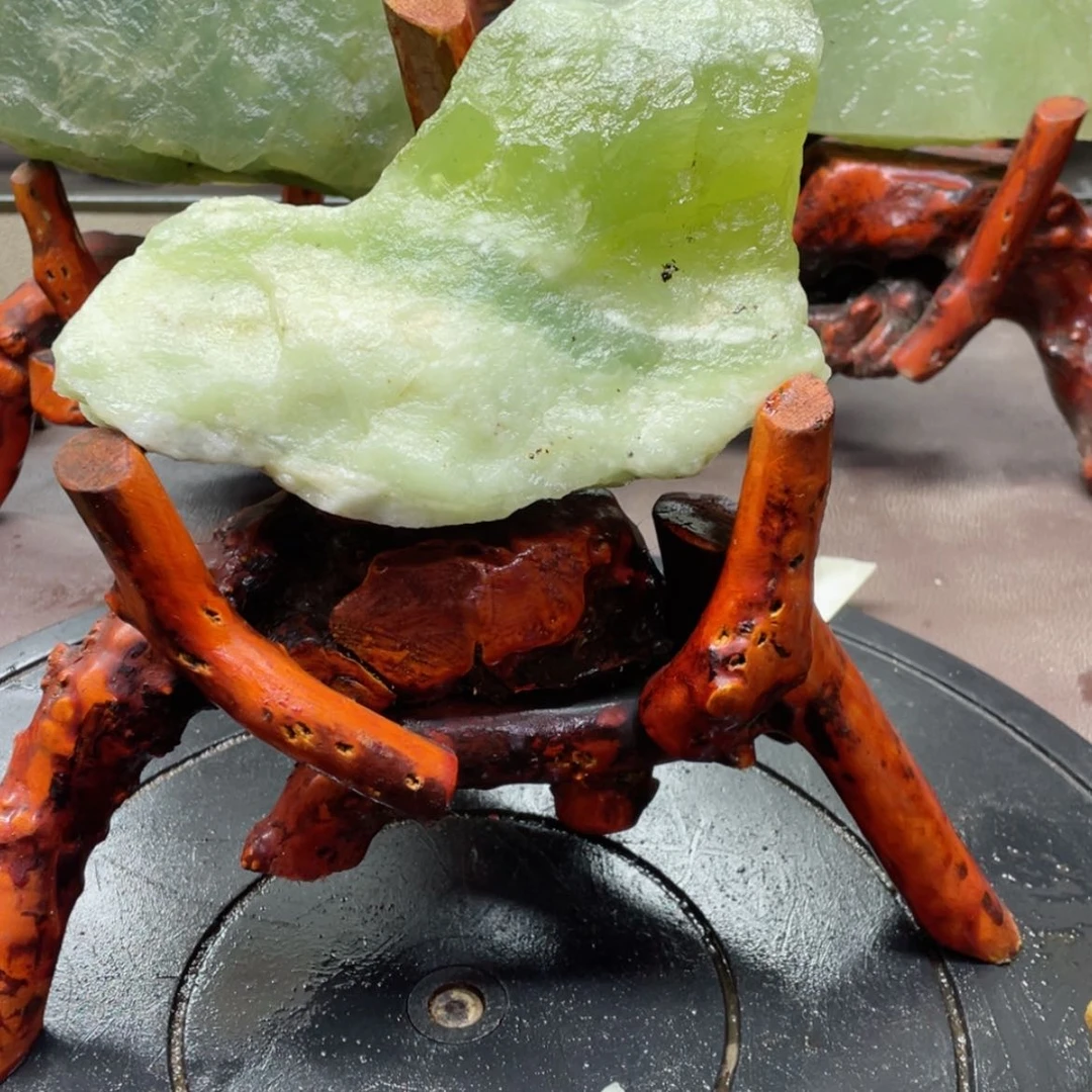 【闪购商品】蛇纹石玉原石未镶嵌旺*