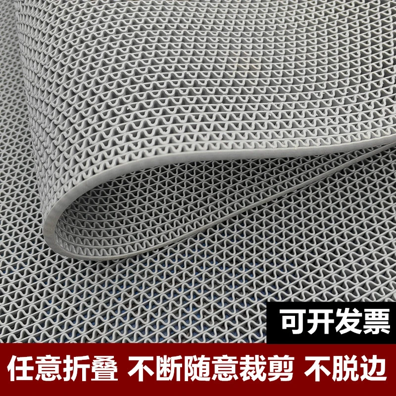 防滑垫浴室厨房卫生间塑料镂空地垫PVC塑料地毯可裁剪洗澡专用垫