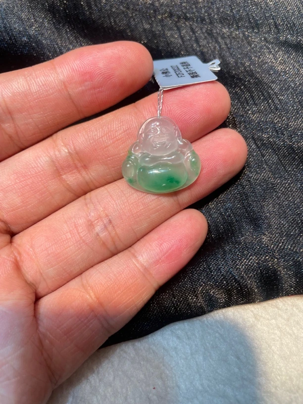 天然非洲翠小佛公