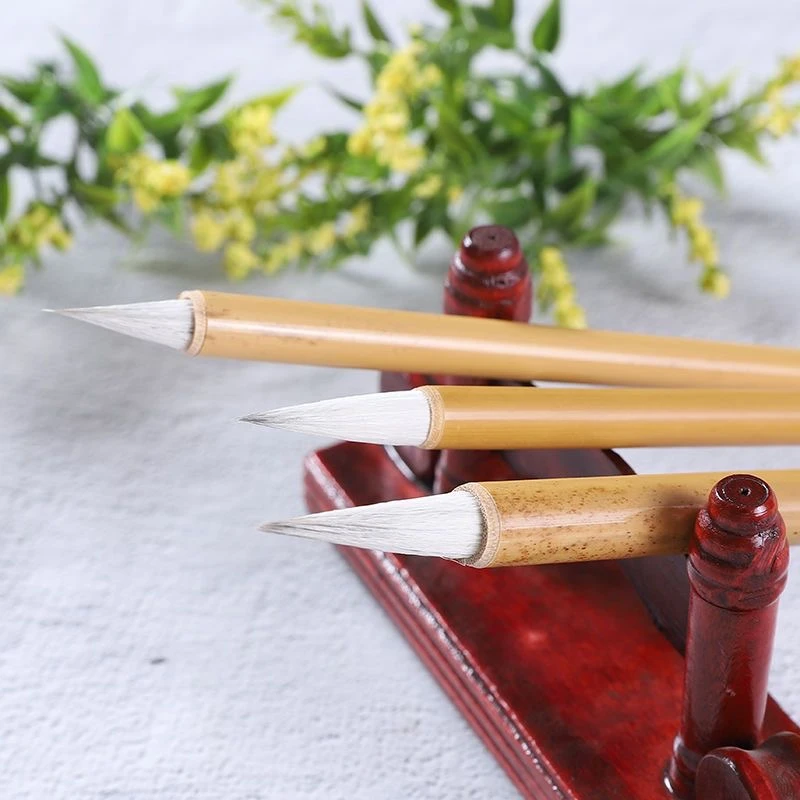 大中小楷兼毫狼毫羊毫白云毛笔学生初学者入门书法练习书法笔