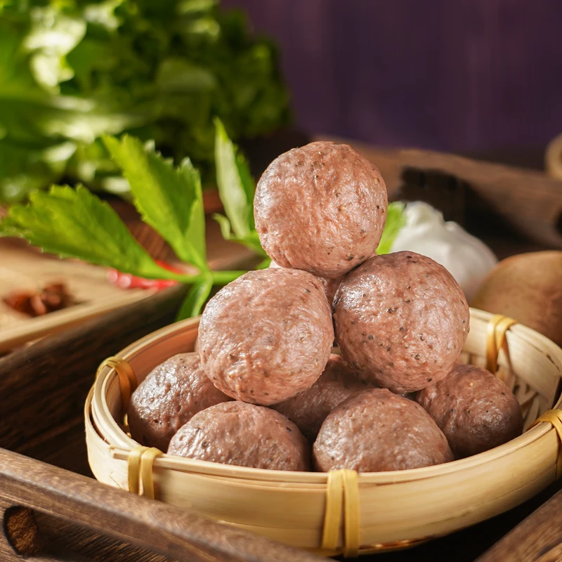 端午优惠汕头手打牛肉丸潮汕正宗劲道牛筋丸户外烧烤火锅食品480g