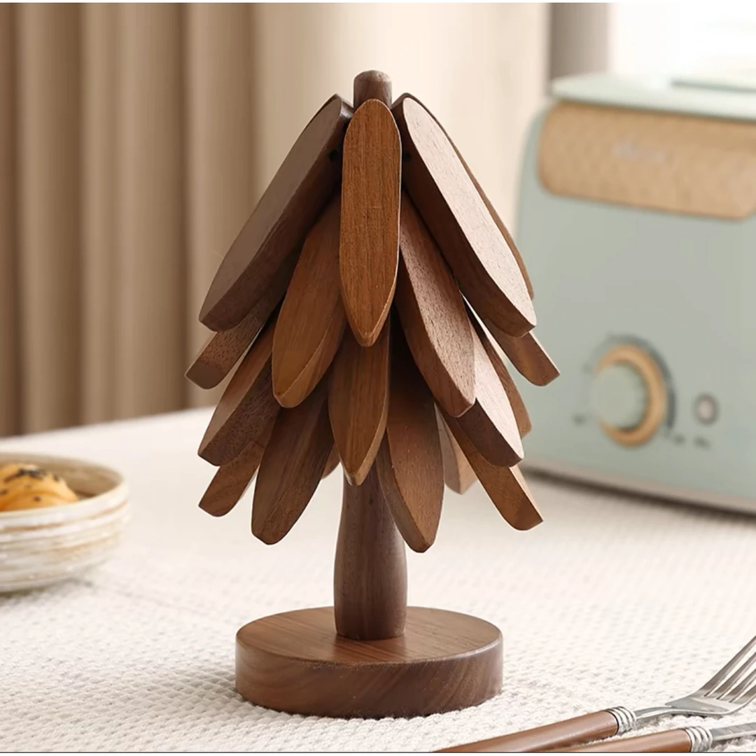 木质锅垫瓷片高22cm锅垫20CM