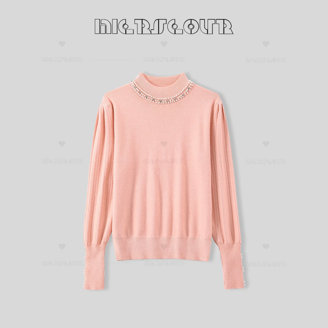 【璀璨之恋】2024新款优雅设计感钉珠上衣33-1