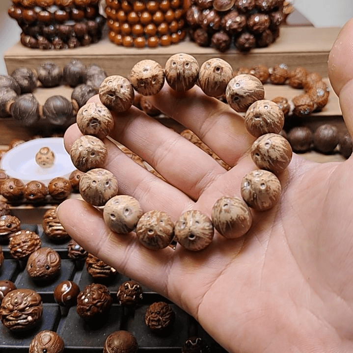 【闪购商品】紫金鼠手串开播福利玩出来特漂亮花皮紫金鼠16mm