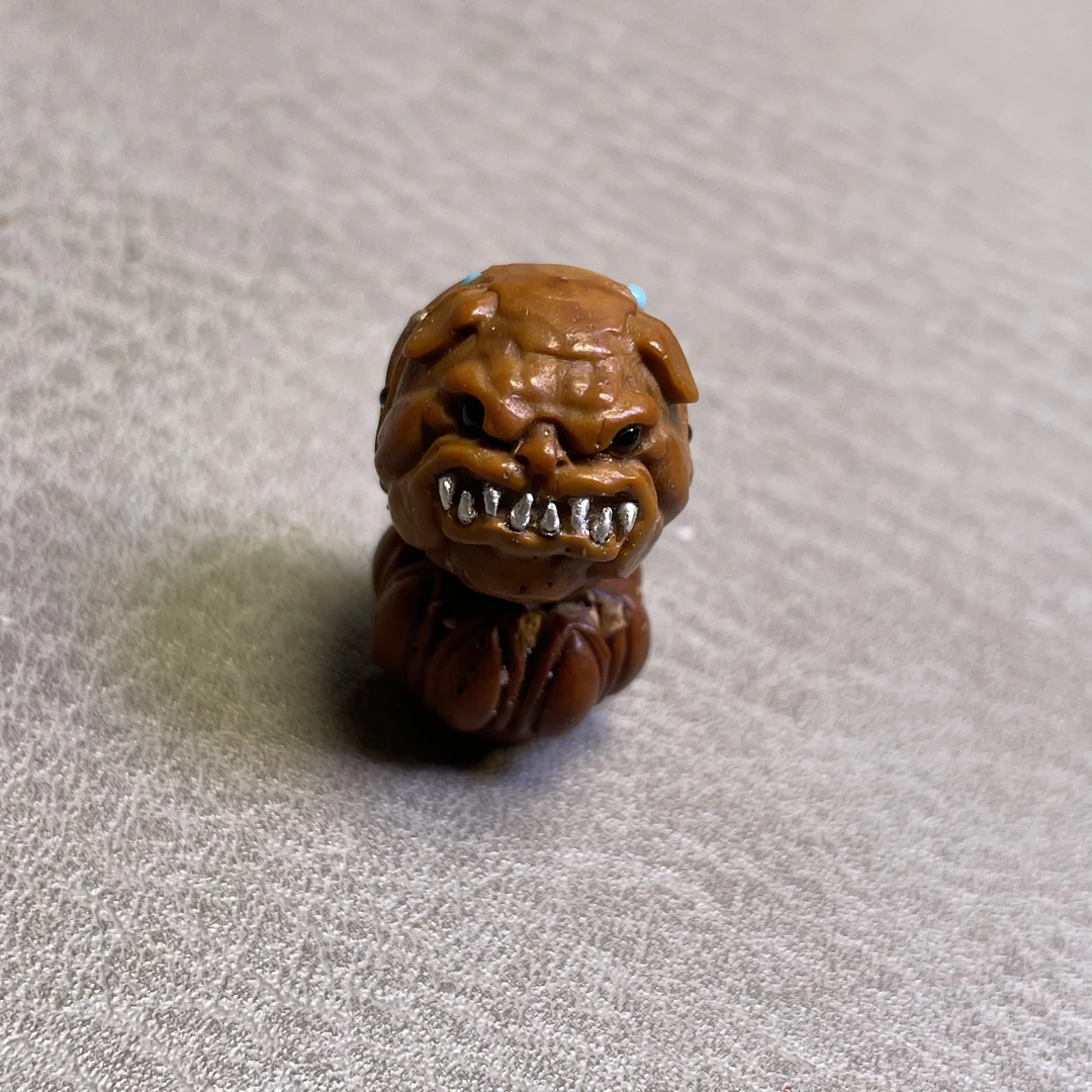 恶犬满银镶嵌紫金鼠单籽配饰16.5尺