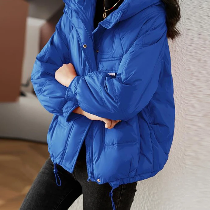 TOUCH MISS轻奢羽绒服女冬新款高端时尚洋气轻薄短款小个子外套