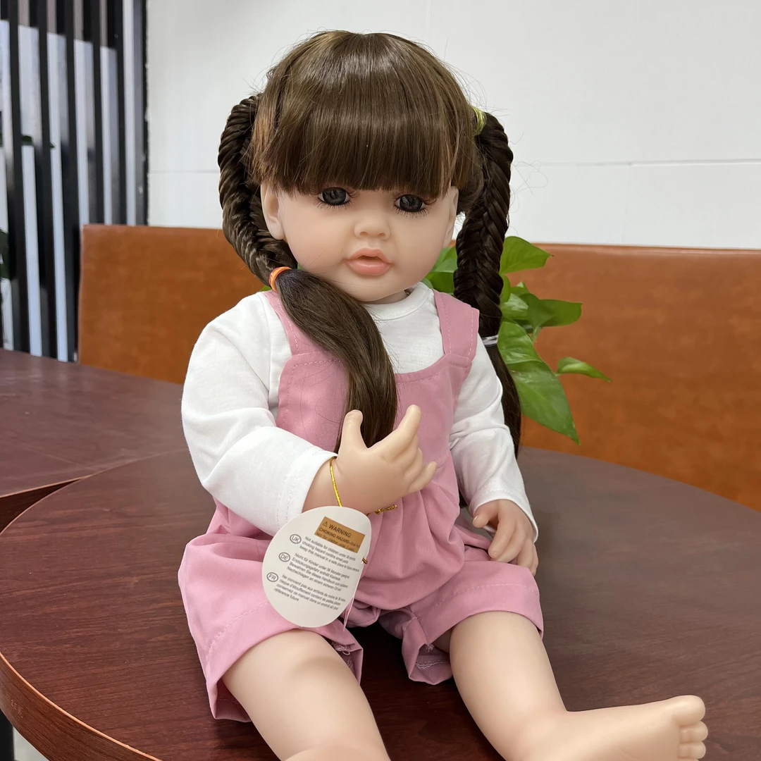 浮力款D244高彩55cm全胶水洗重生娃娃惊喜礼物
