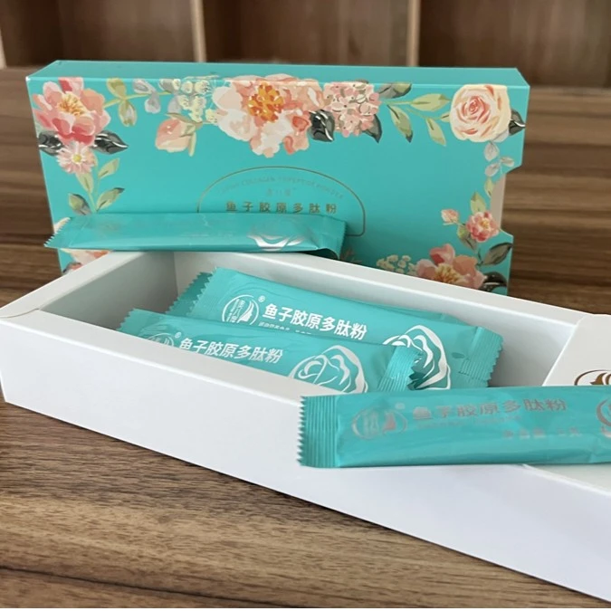 美八度鱼子胶原多肽粉 小分子易吸收 鱼子提取 5g*10袋 升级体验