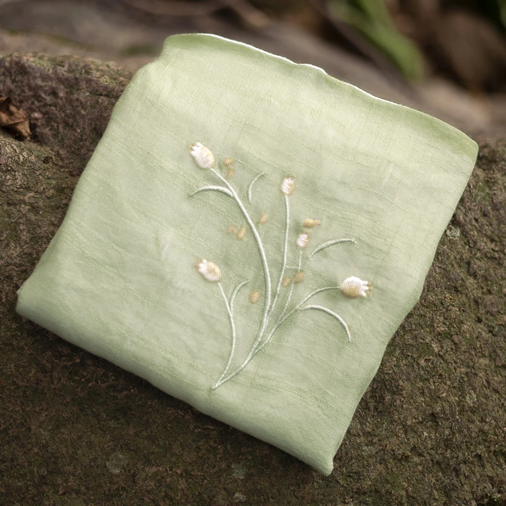 【宁乔烟】春夏绣花汉服吊带抹胸内搭 铃兰改良宋抹宋制吊带