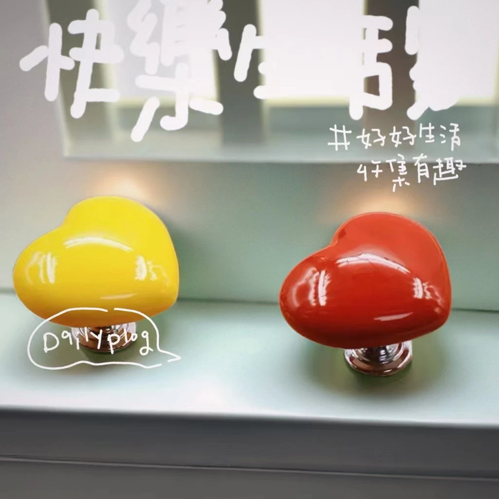 【实心款推荐】爱心马桶按压器按钮冲水开关延长马桶配件开关贴