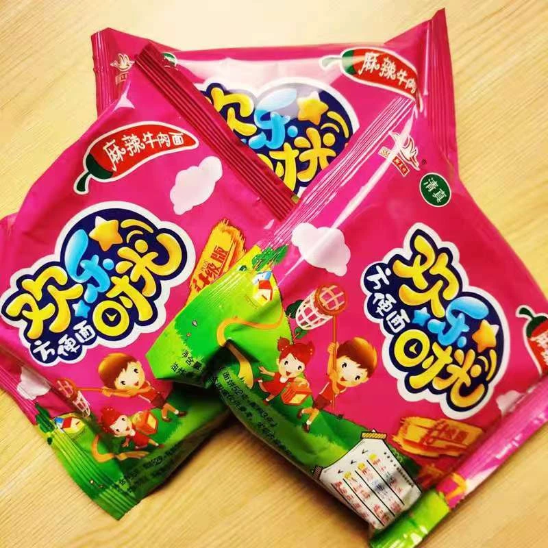 清真斯美特思圆方便面欢乐时光经典怀旧味道点心面方便面整箱批发