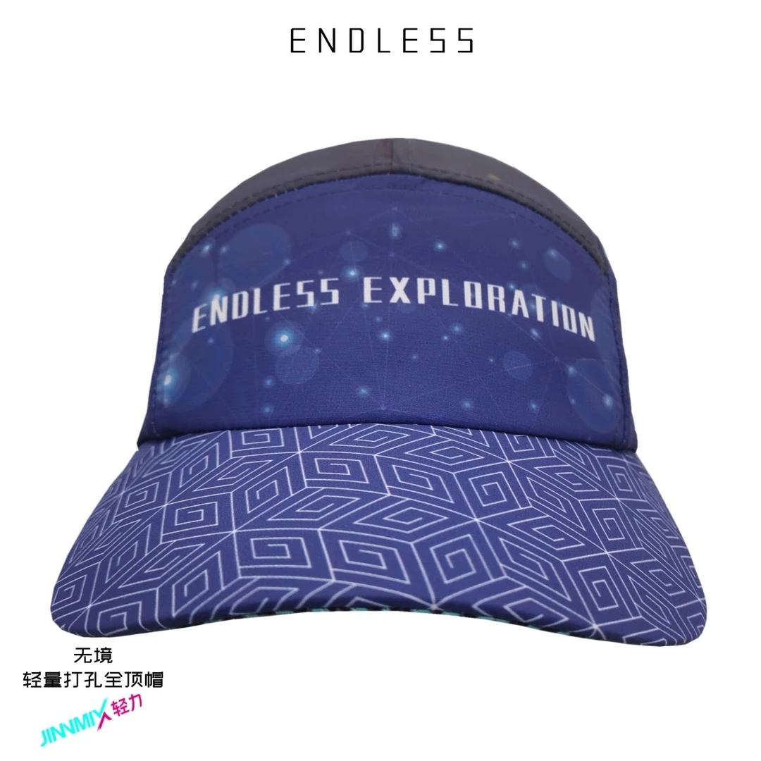 JINNMIX/轻力无境轻量吸汗镂空透气全顶帽运动休闲跑步马拉松越野