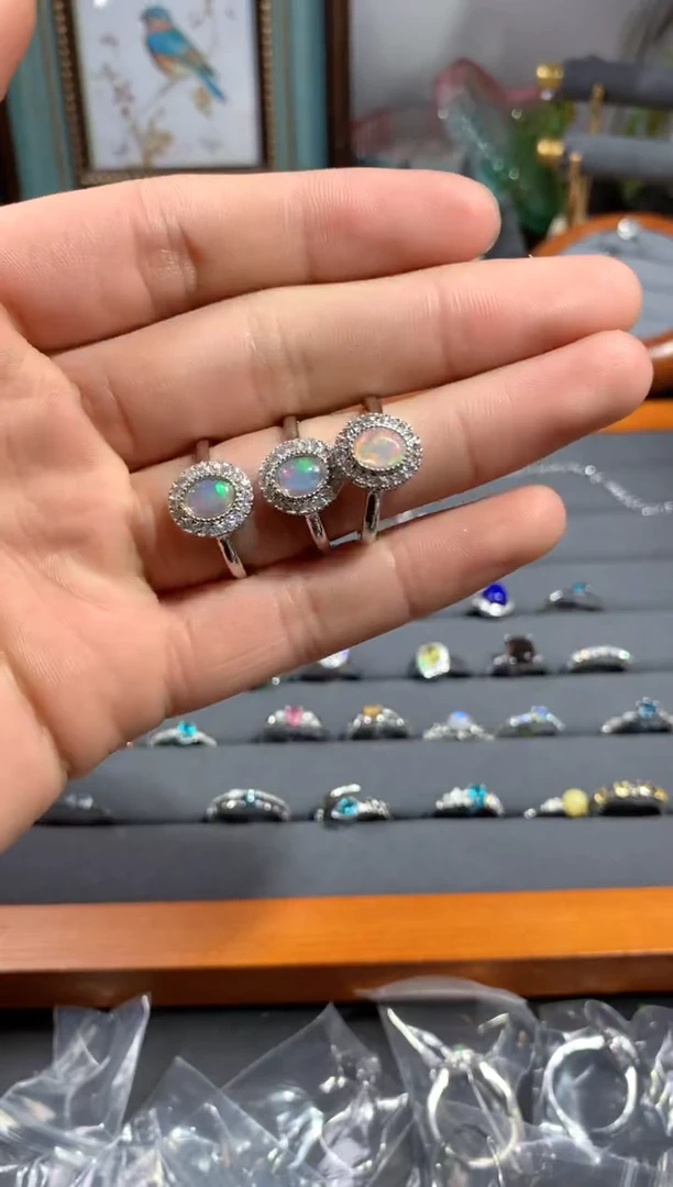【闪购商品】水晶.银S925镶嵌A79多样性发货